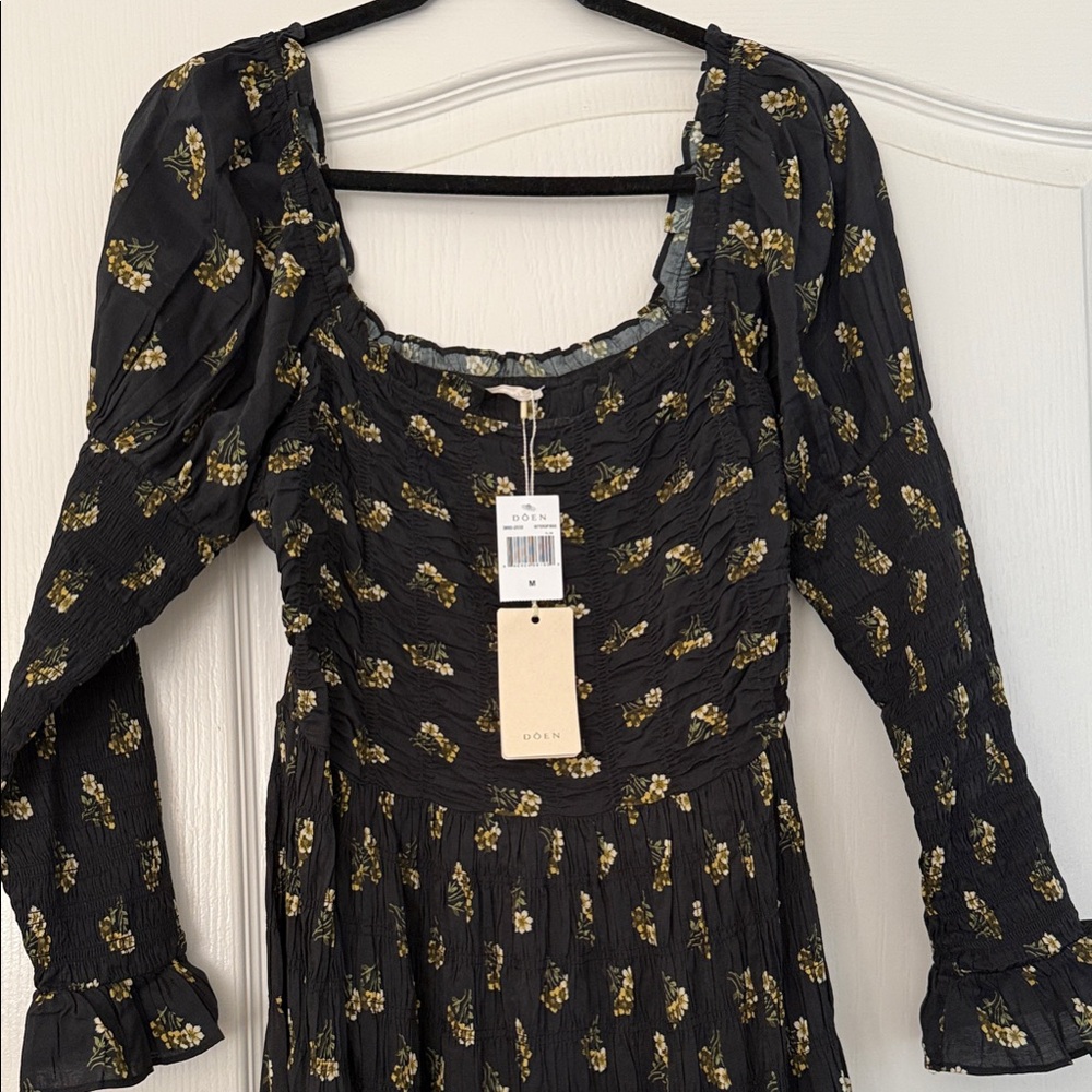 Doen  Wilmina Floral Smocked Maxi-Dress